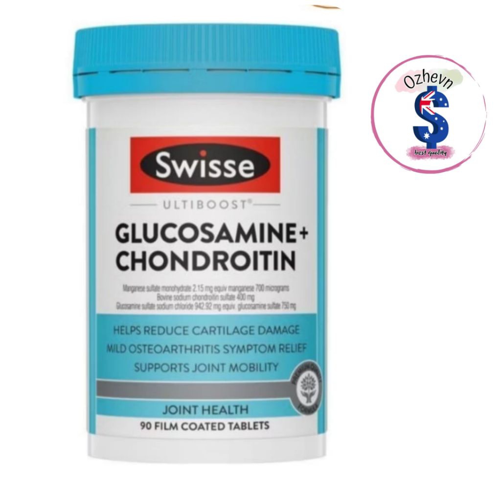 Swisse Ultiboost Glucosamine + Chondroitin 90 Tablets