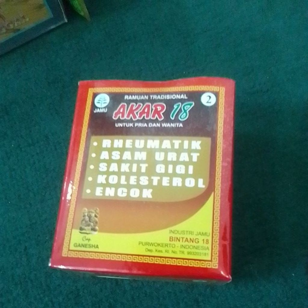 akar 18 untuk pria dan wanita