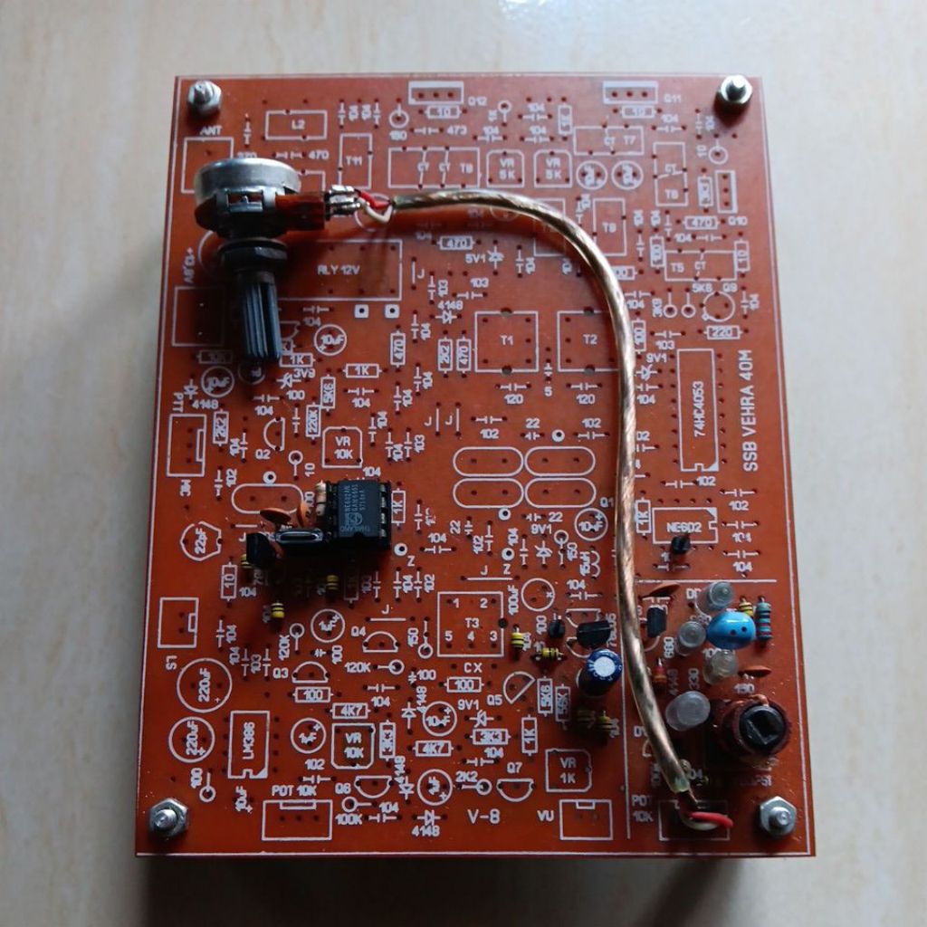 PCB SSB VEHRA 40M 7MC