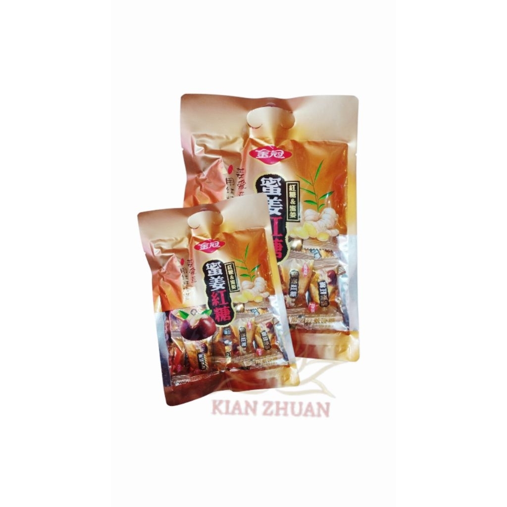 Permen Gula Merah Isi Jahe Permen Jahe 118gr