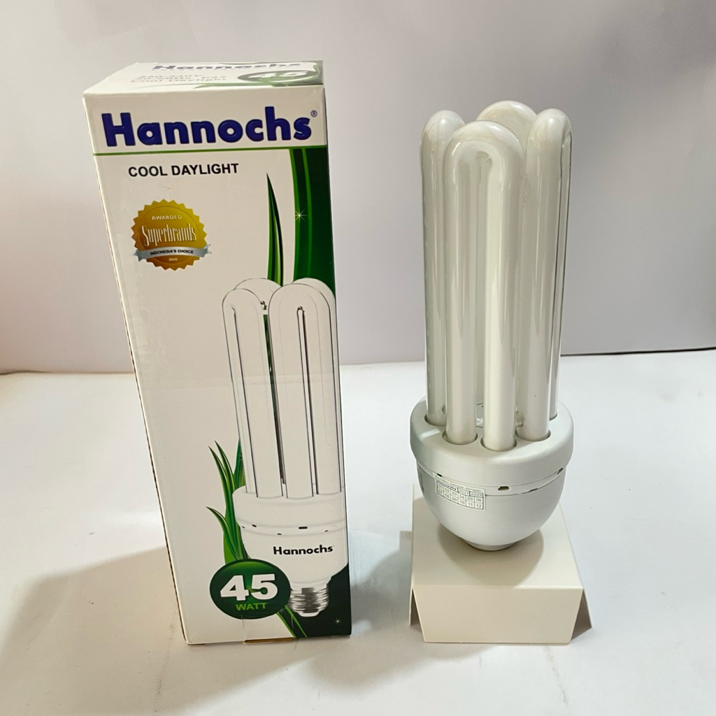 Lampu LHE / PLC Hannochs 45W Lampu Hemat Listrik Bergaransi