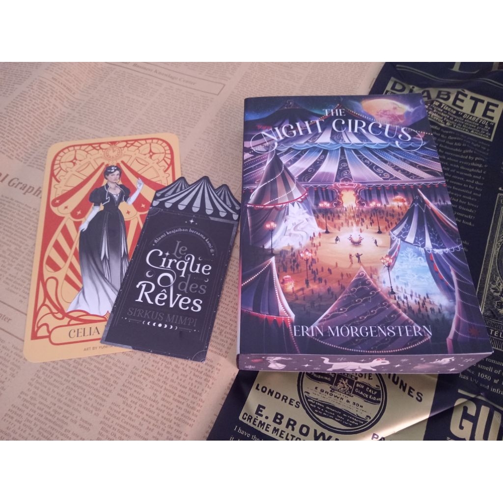 Novel the night circus, preloved