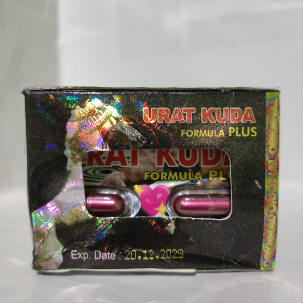 Suplemen Urat Kuda Kapsul 10x Original - Membantu Menambah Stamina Pria Dewasa