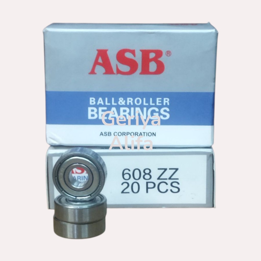 Bearing Laher 608 2RS Bantalan Dinamo Kipas Angin