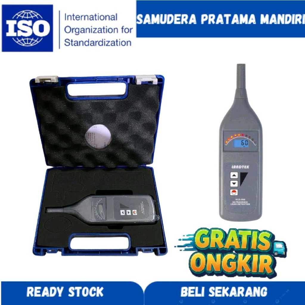 Ultrasonic Leakage Detector Gas Leak Detektor ULD-586 Pipa ULD586 Air