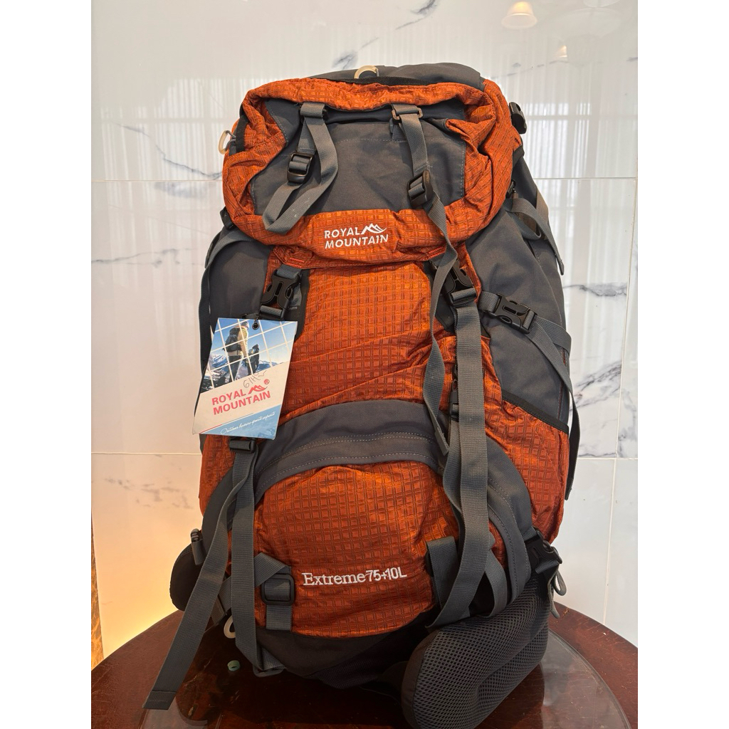 tas ransel gunung atau carrier Royal Mountain Extreme 75+10L