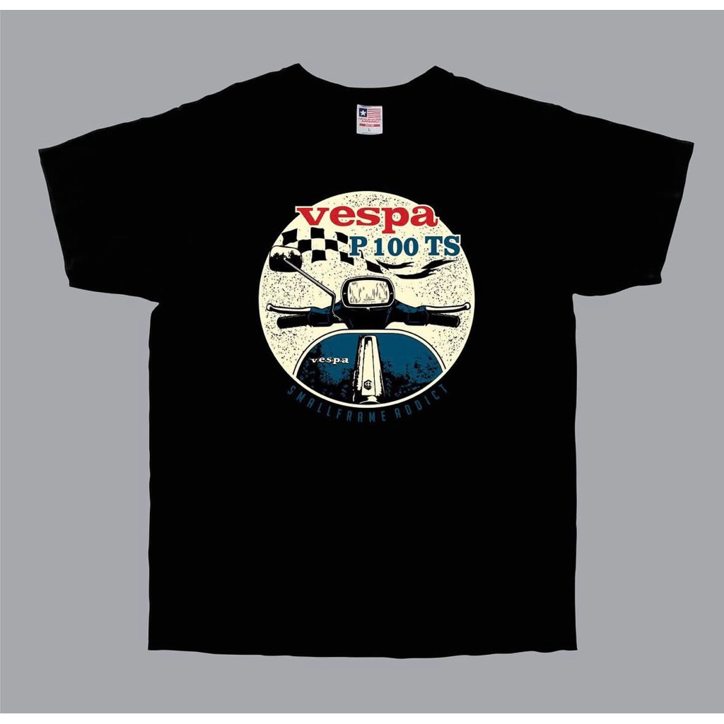 kaos vespa smallframe addict original