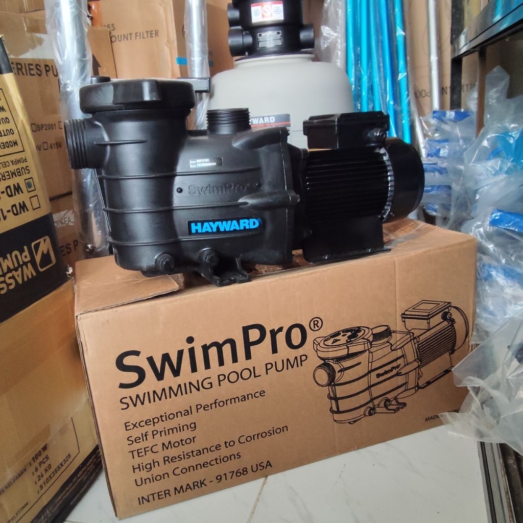 ORIGINAL Pompa HAYWARD SWIMPRO 1 HP / Pompa Kolam Renang HAYWARD SWIMPRO 1 HP