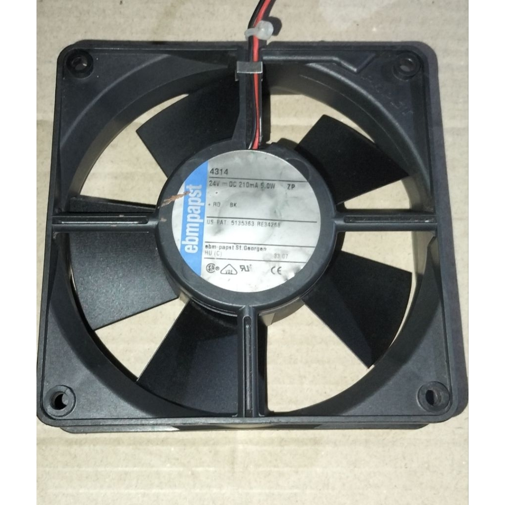 KIPAS HIGH SPEED 12X12 24V DC 5.0W BEKAS