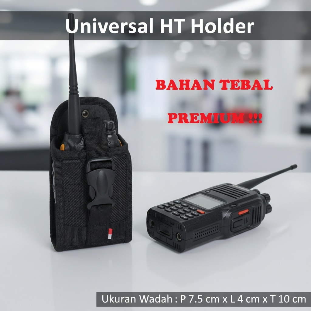 Sarung HT Tempat Ht Tas HT Dompet ht bisa untuk Baofeng Pofung Icom Kenwood Motorolla