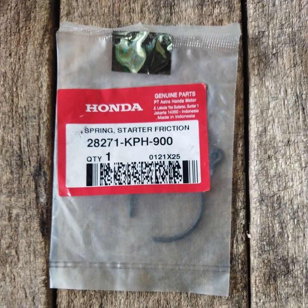 Spring Starter Friction 28271KPH900 Kawat Kancing Selahan Engkol Supra x 125, Kharisma, Kirana