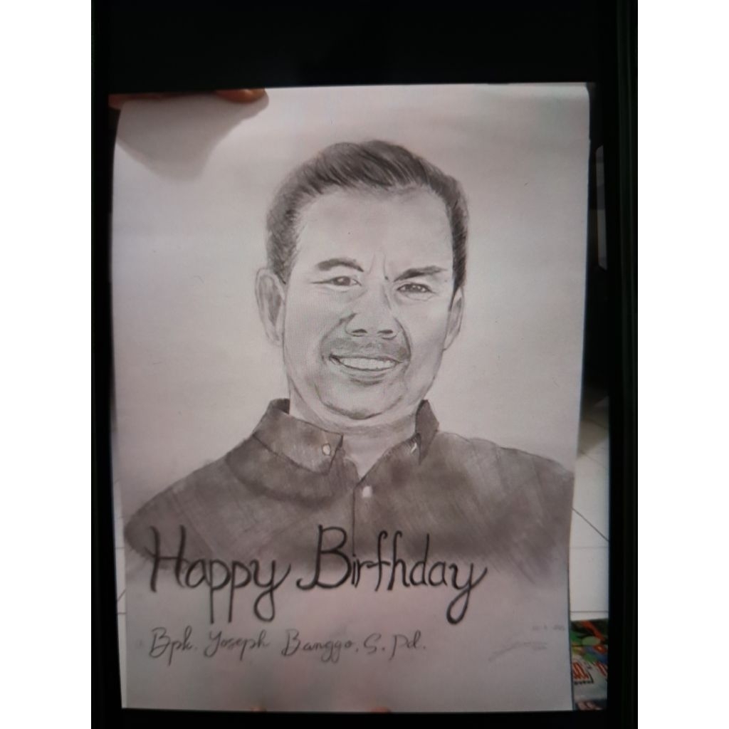 Jasa Gambar Sketsa Wajah A5