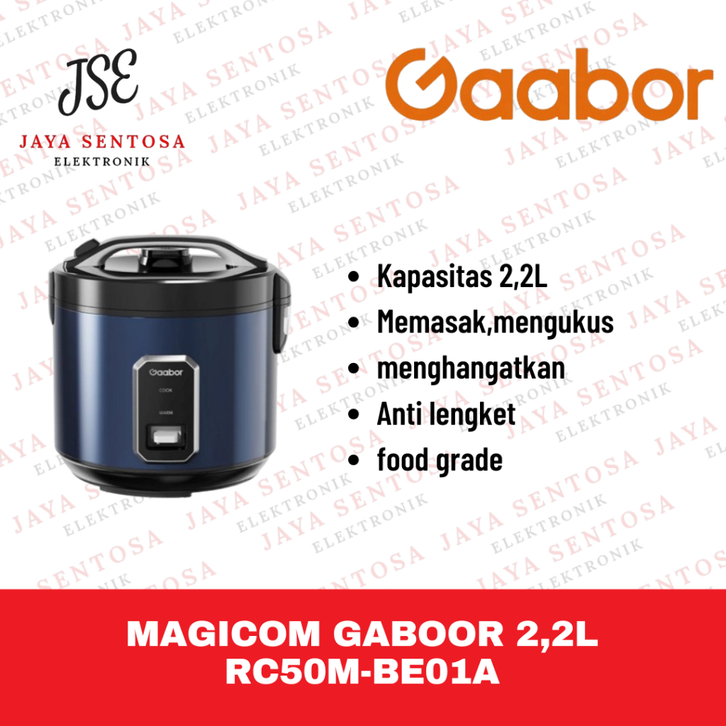 Magicom GABOOR 2,2L RC50M-BE01A | Rice Cooker Besar Anti Lengket Hemat Listrik