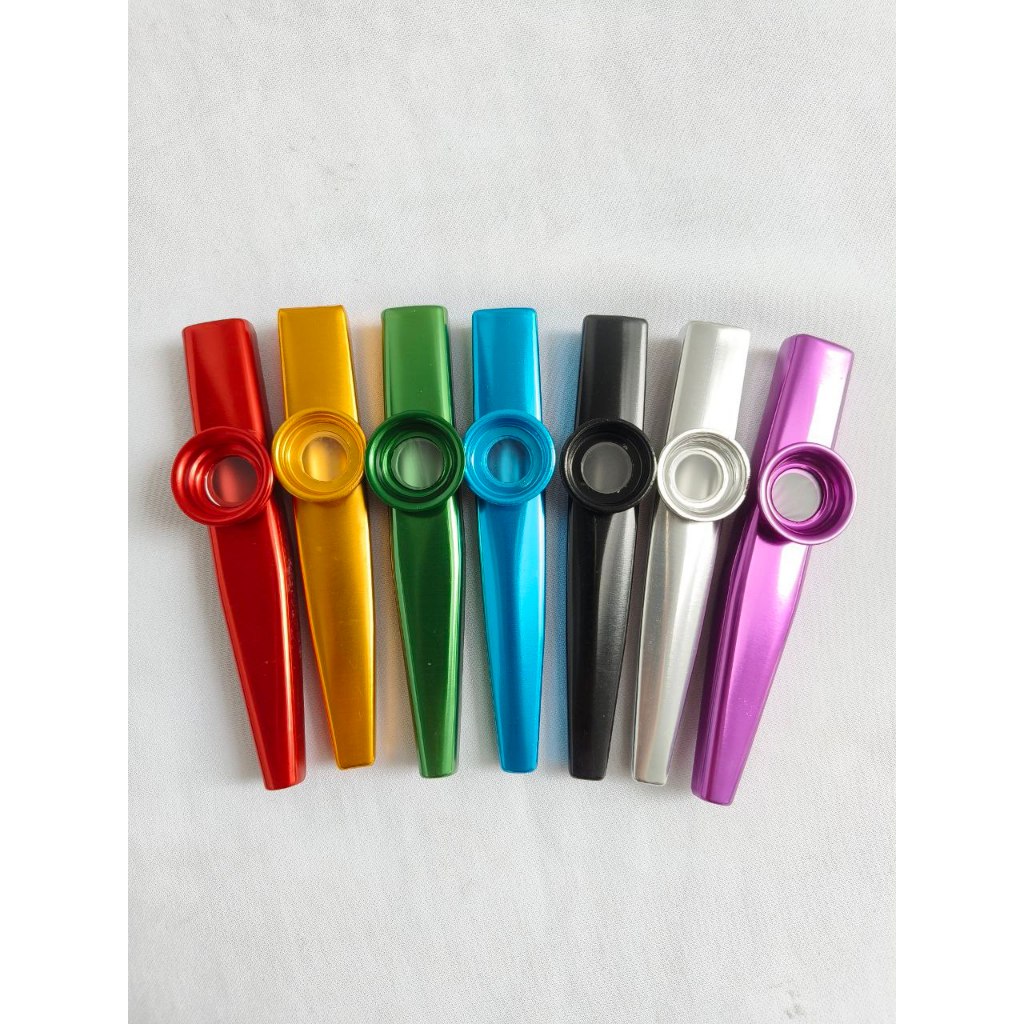 Kazoo Alat Musik Tiup Flute Metal Aluminium