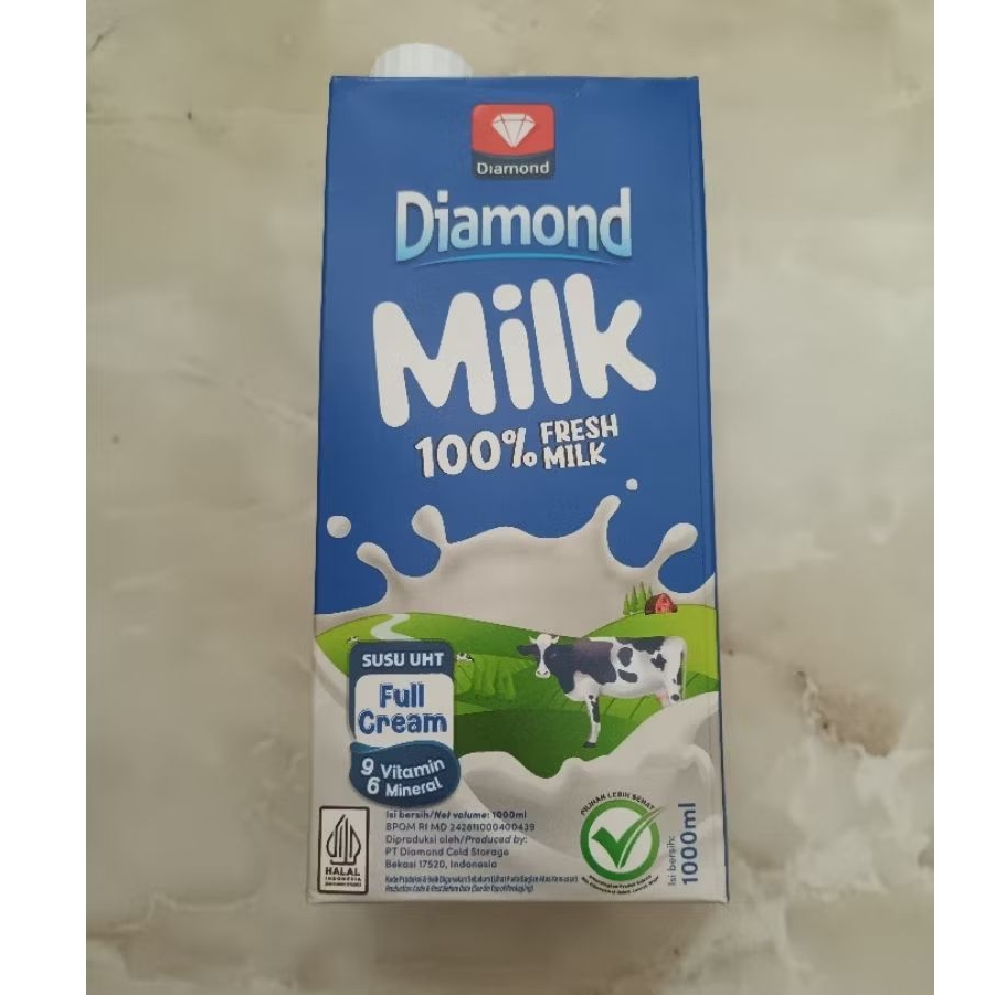 Uht Diamon Full Cream 1000ml