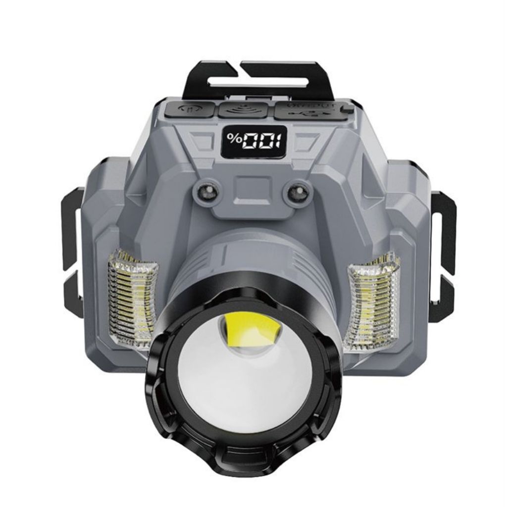 Senter Kepala HX-915S Lepas Pasang Baterai Powerbank