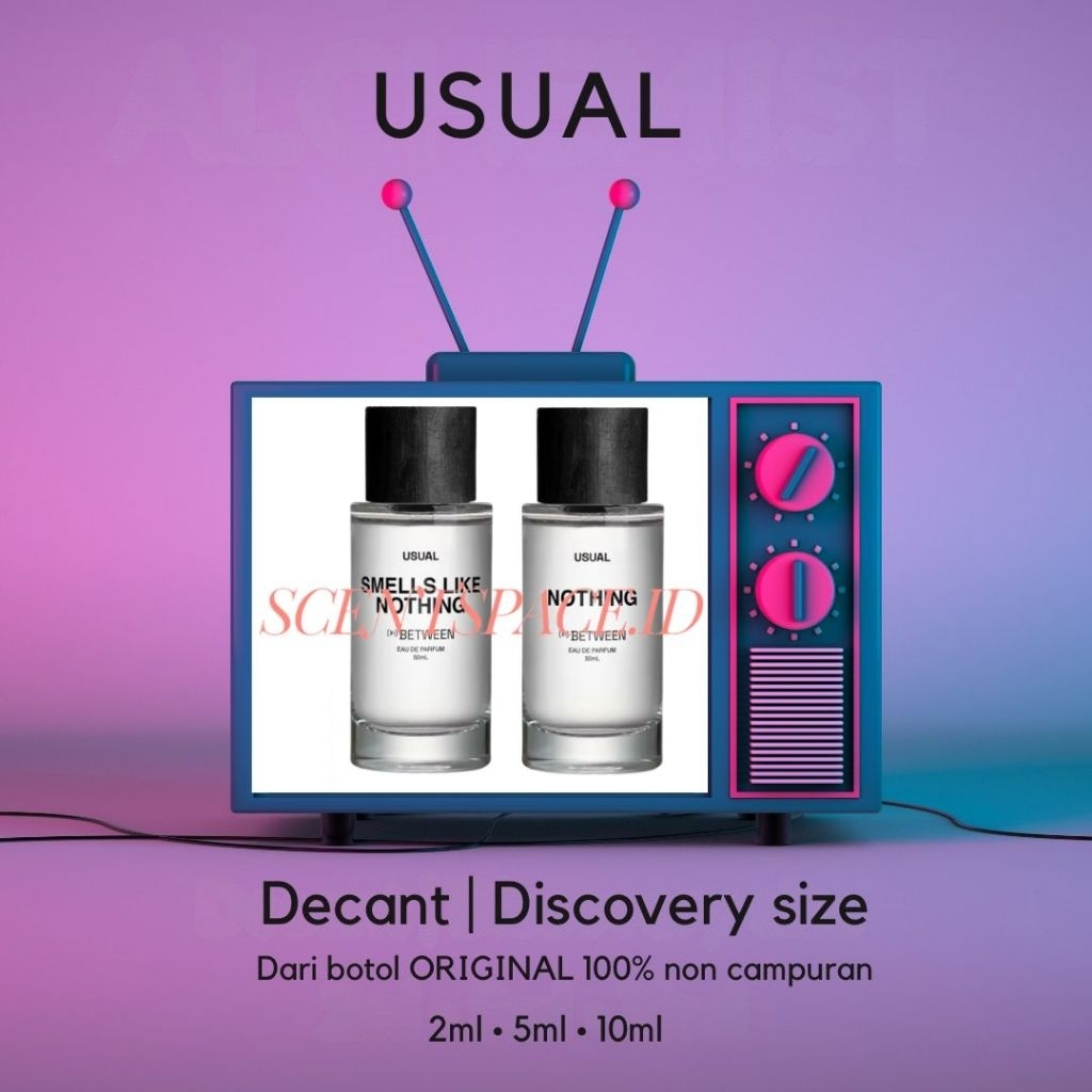 Usual Unusual - Decant Share ~ Discovery Size | Bergamore Out of Shower Unusual Orris Jasmine Bouque