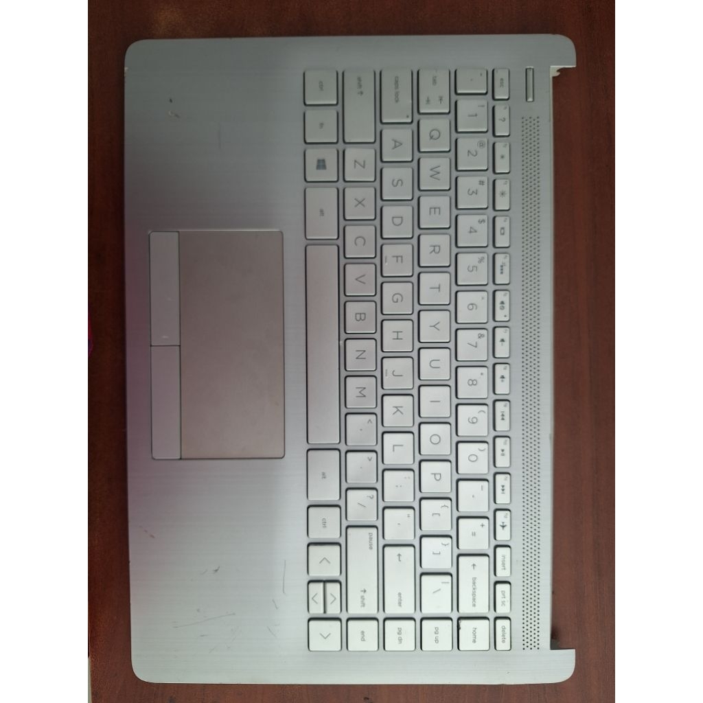 Palmrest+keyboard ok Laptop Hp 14-CF, DF secound copotan