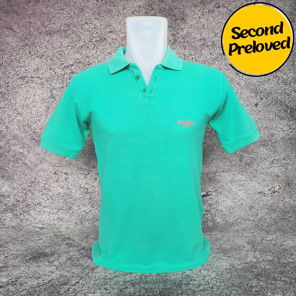 Baju Kaos Polo KENZO - Size S / Lebar 46 cm - Original - Second