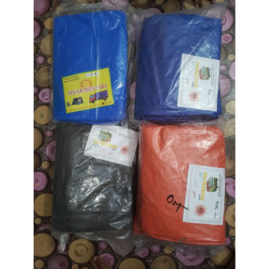 Terpal / tenda ukuran 3x4