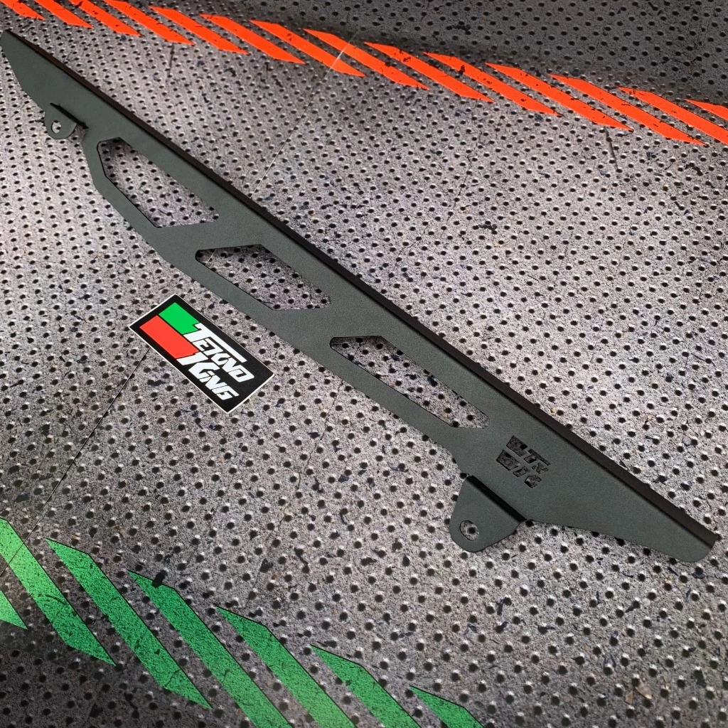 Cover Rantai Yamaha Rx-King Mild Steel Hitam Doff