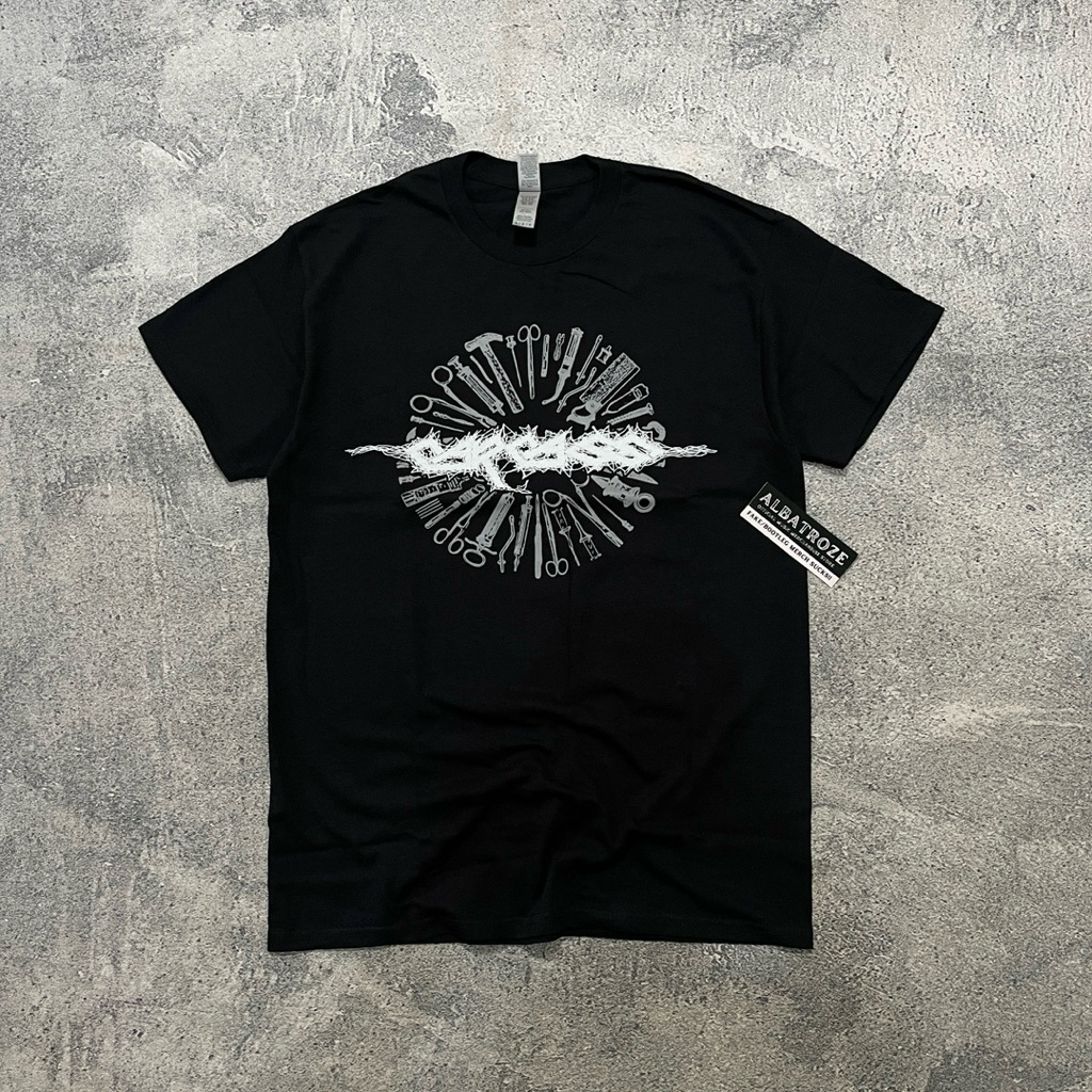 T-SHIRT / KAOS BAND OFFICIAL CARCASS - I REEK OF PUTREFACTION