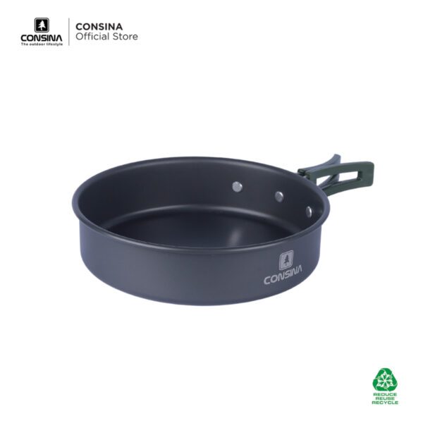 Consina Cooking Set 3 Person Alumunium Camping Outdoor Hiking Co