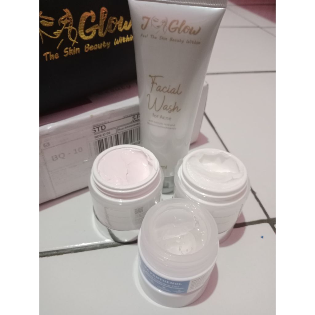 JG glow acne sensitif