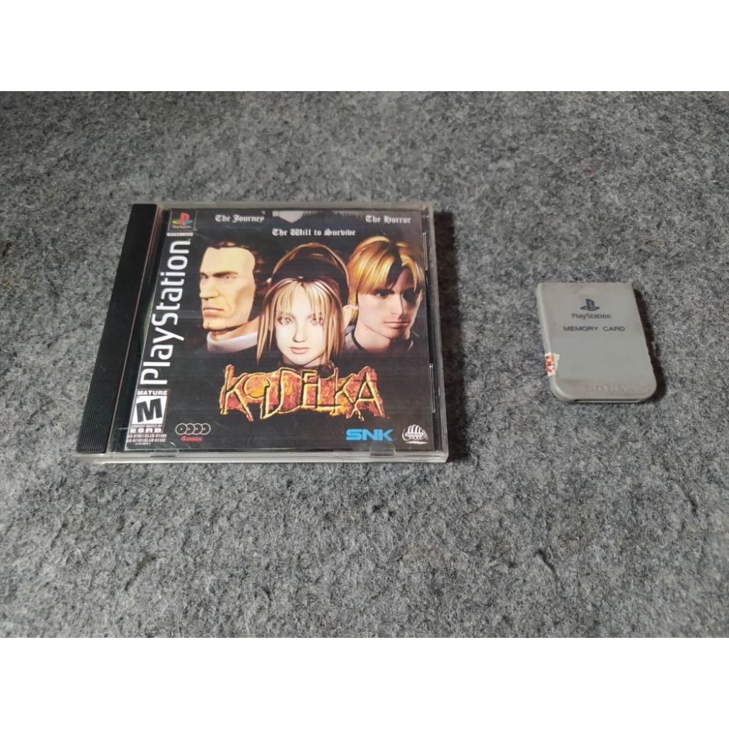 CD GE PS1 KODELKA + MEMORI