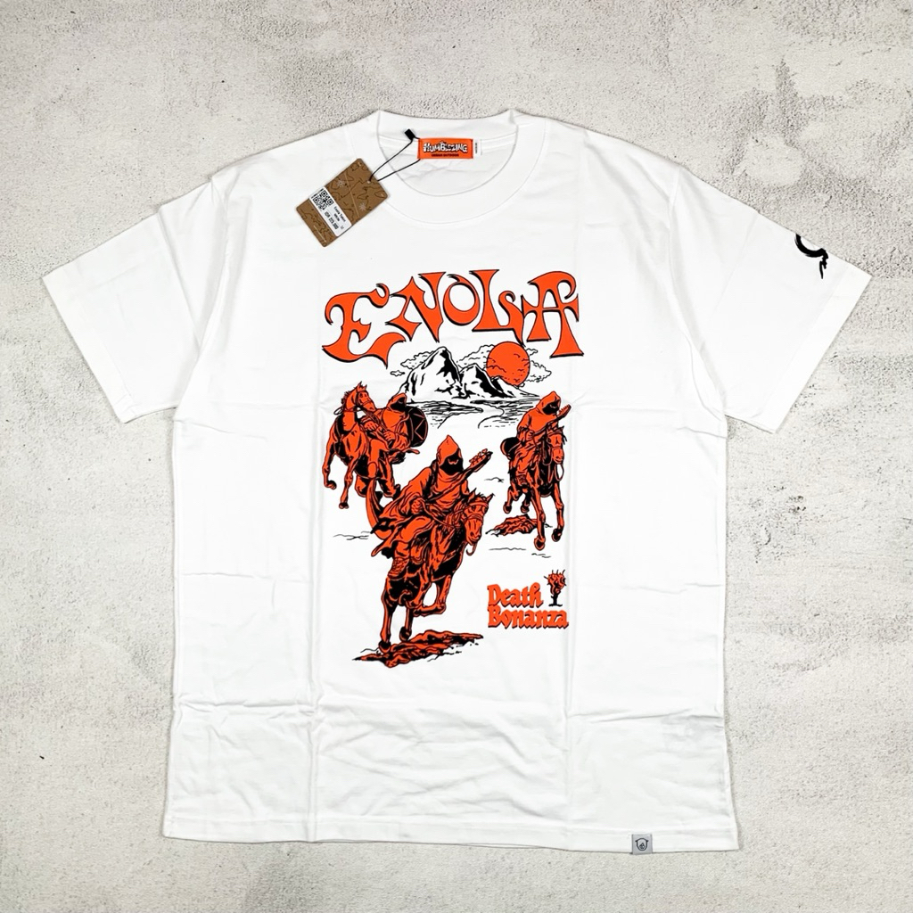 ENOLA X HUMBLEZING - DEATH BONANZA | Kaos Band Original Official Merchandise