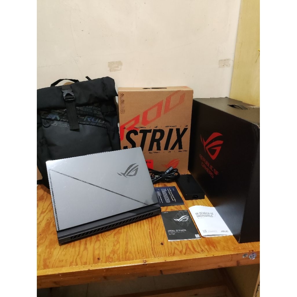 Dijual Asus ROG Strix G16 G614JU Intel i7 13650hx RTX 4050 TGP 140 watt VRAM 6gb 16/512 W11 16" WUXG
