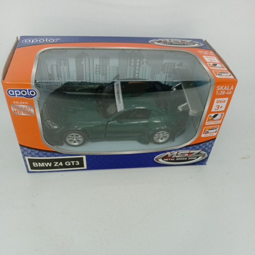 Apolo MSZ BMW Z4 GT3 (Hijau Tua)