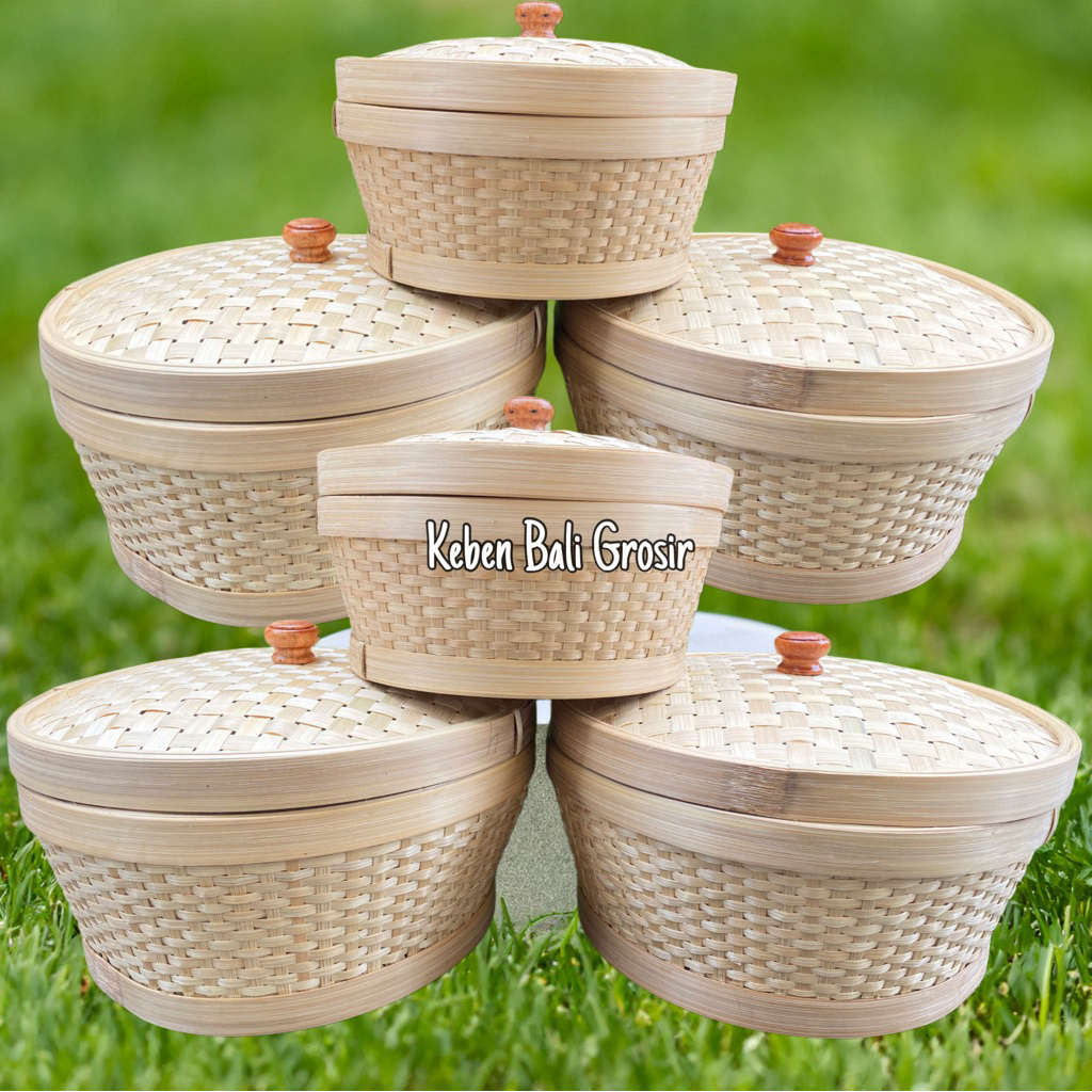 Tempat Nasi Bahan Bambu Wadah Nasi Natural wadah nasi antik