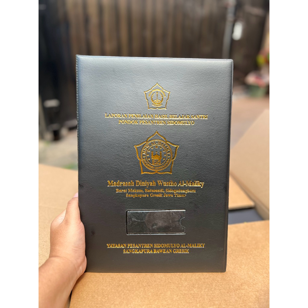 Map Sampul Ijazah,Map rapot ,Map K13 Foil Embos Sd/SMP/SMA