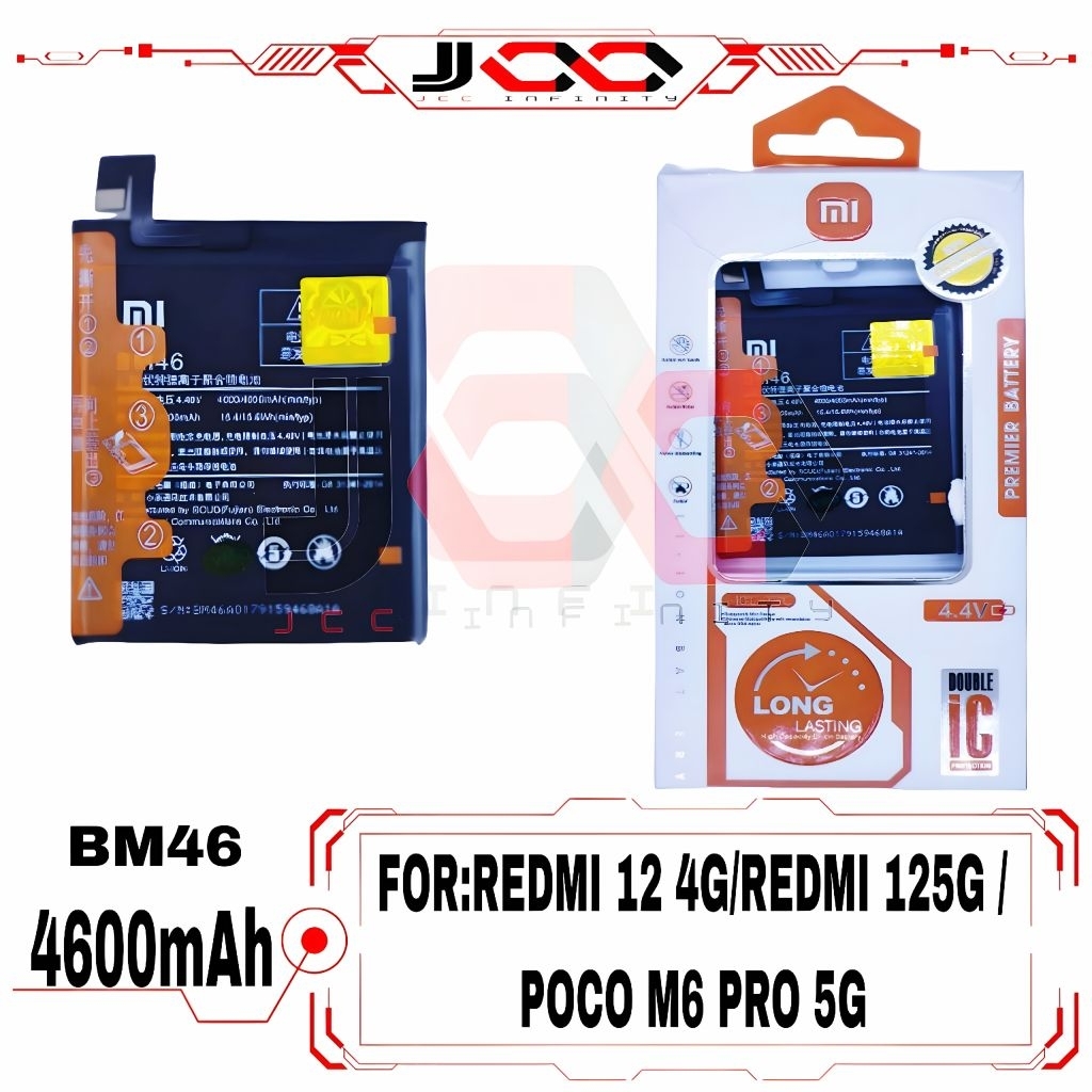 BATERAI ORIGINAL 100% BM46 / XIAOMI REDMI NOTE 3 / BATERAI BAT