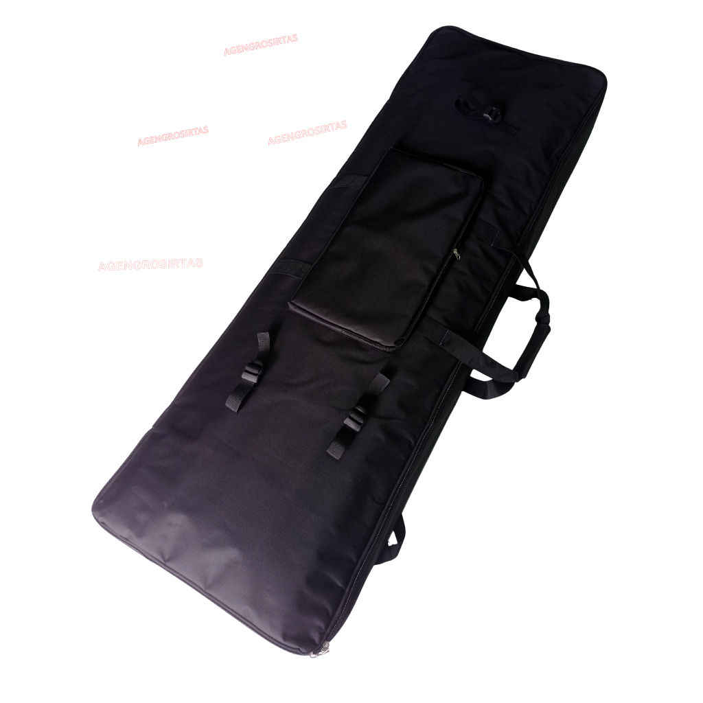 Tas Keyboard Hitam Yamaha PSR S700, PSR S700, PSR S710, PSR S750, PSR S770 - Softcase Keyboard Bahan