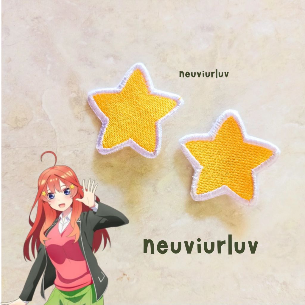 (acc cosplay) Jepit Rambut Nakano Itsuki Cosplay | The Quintessential Quintuplets Itsuki Nakano