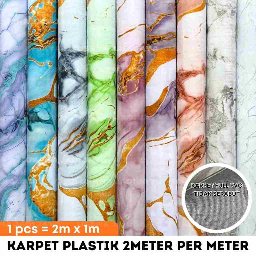 KARPET PLASTIK, LEBAR 2METER / KARPET LANTAI PER METER