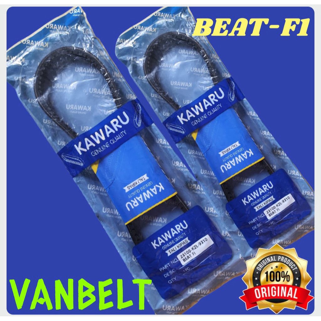 Tali Kipas Fanbelt Motor BEAT-F1/ Panbel Motor BEAT-F1/Vambel Onli BEAT-F1(1pcs)