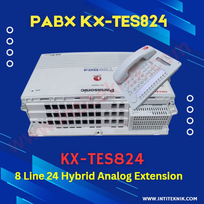 PABX Panasonic KX-TES824 8 Line 24 Extension