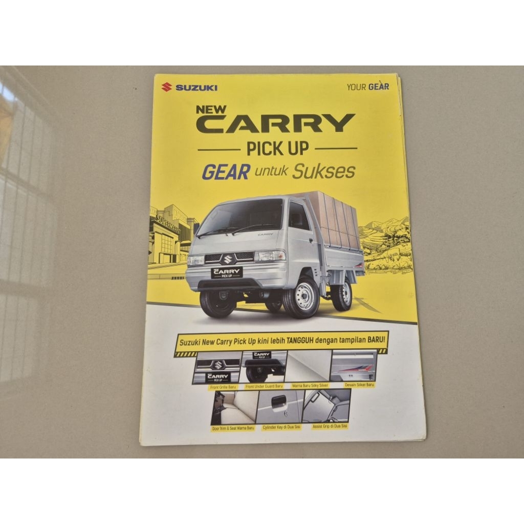 brosur katalog mobil suzuki carry pick up 2017 leaflet