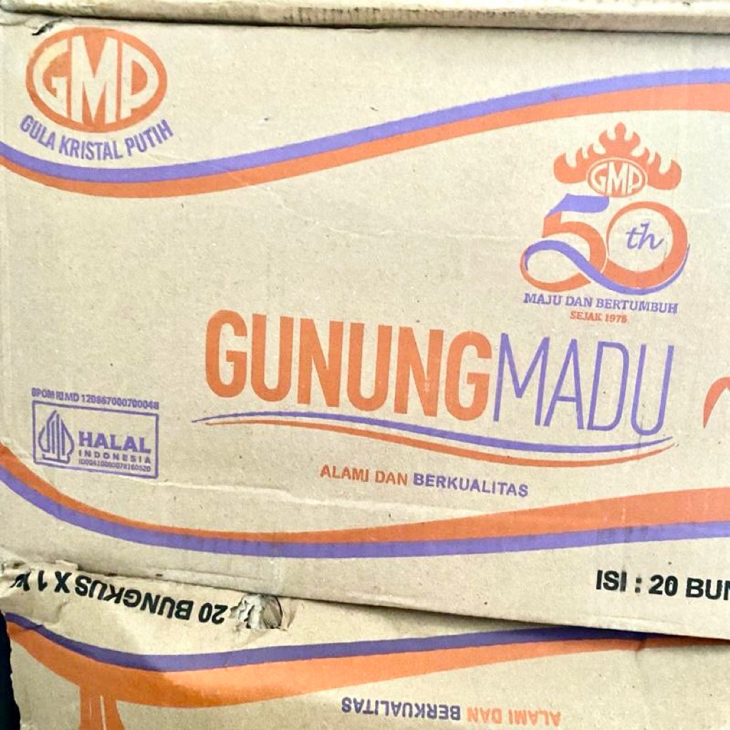 [1DUS] GMP Gula Pasir 1kg isi 20pcs