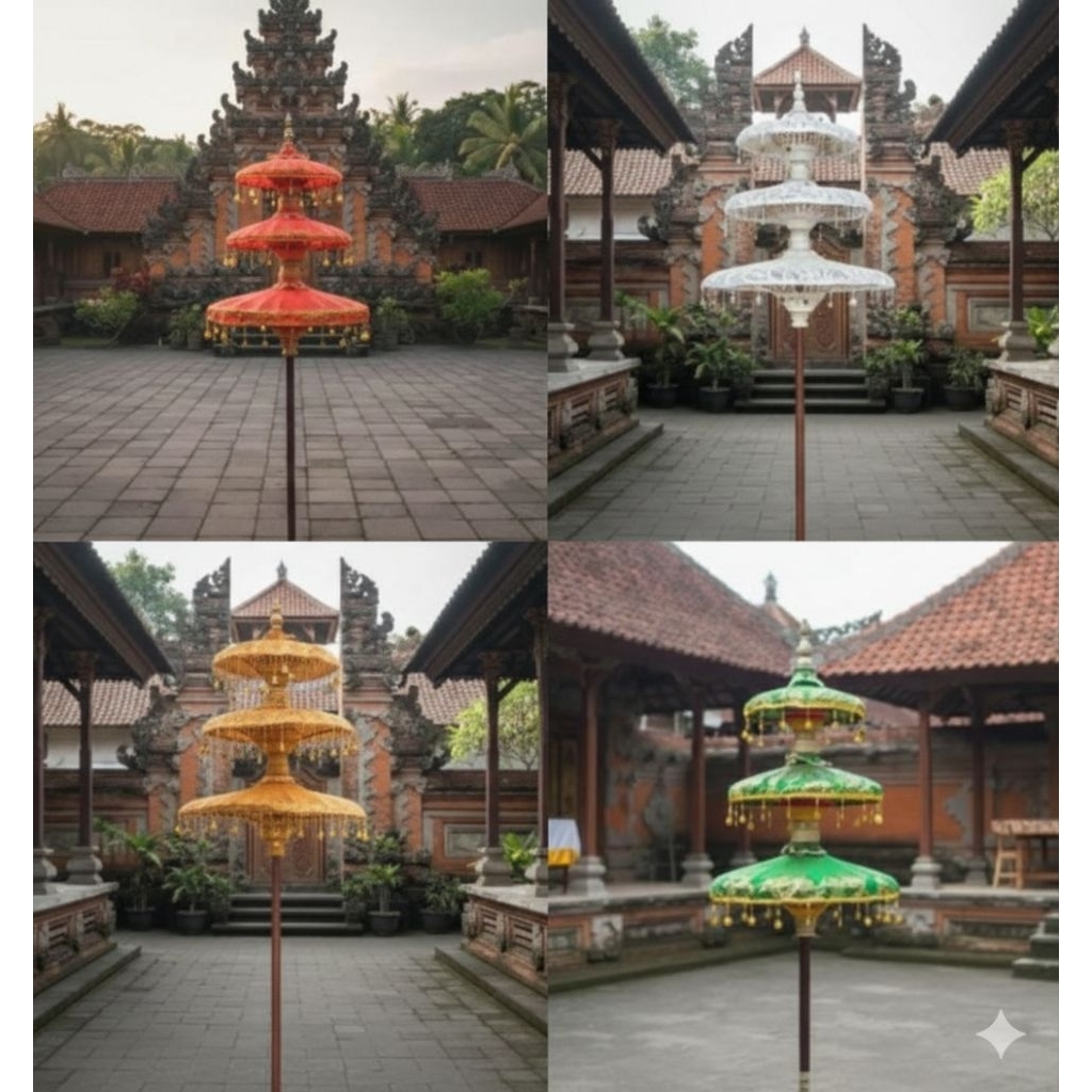 PAYUNG KERATON / PAYUNG DEKORASI JARANAN / PAYUNG SUSUN TIGA / PAYUNG DEKORASI