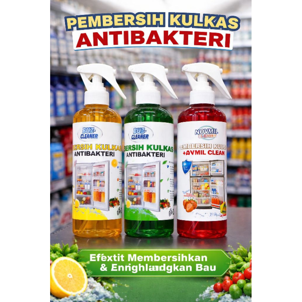 pembersih kulkas serbaguna beli tiga lebih murah