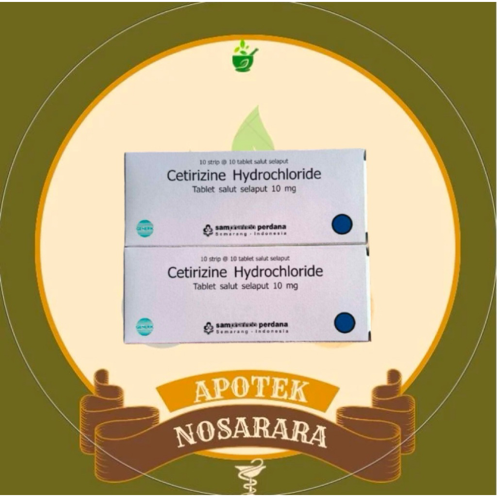 Cetirizine box shamparindo