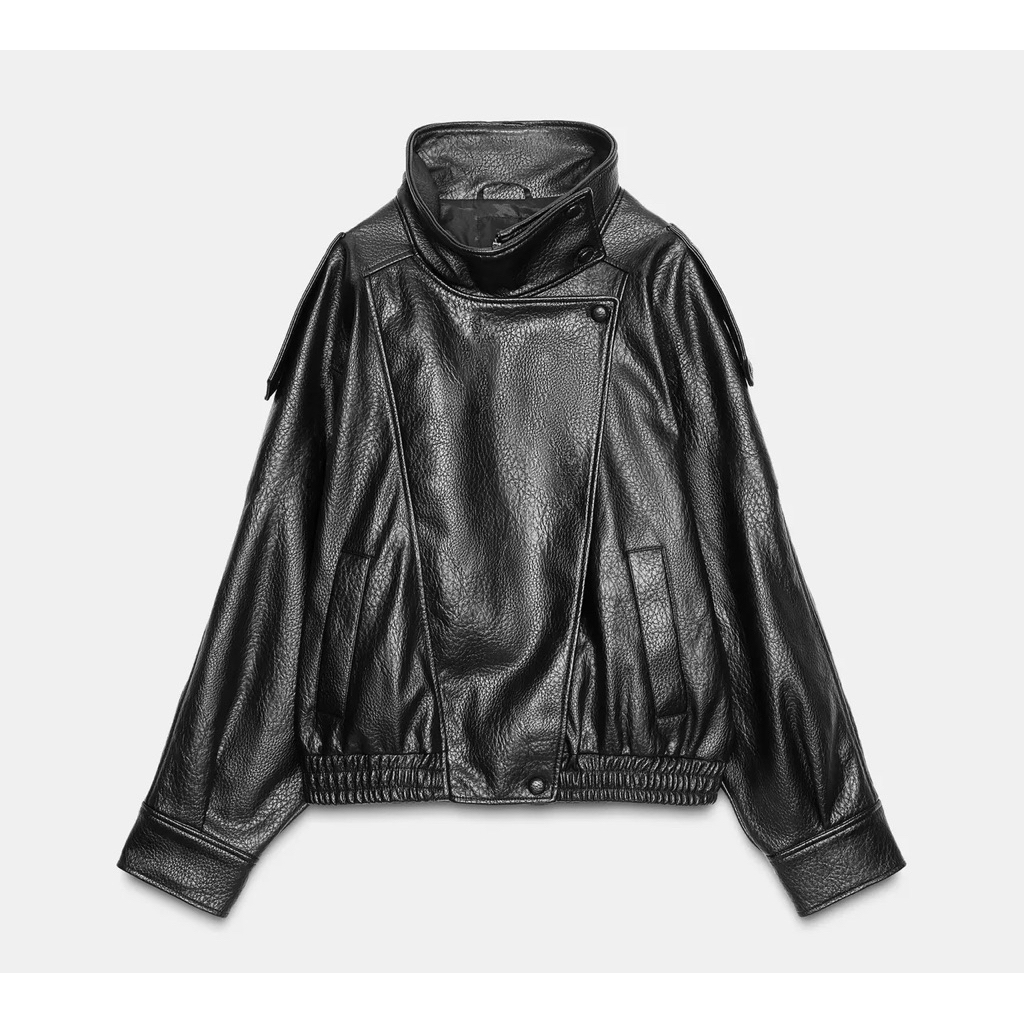 Jaket Leather ZARA Women Jastip (jasa titip)