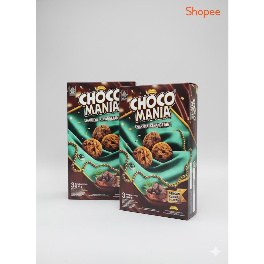 Chocomania Gift Pack 207g - Paket Hampers Biskuit Kaleng / Hadiah Lebaran & Natal