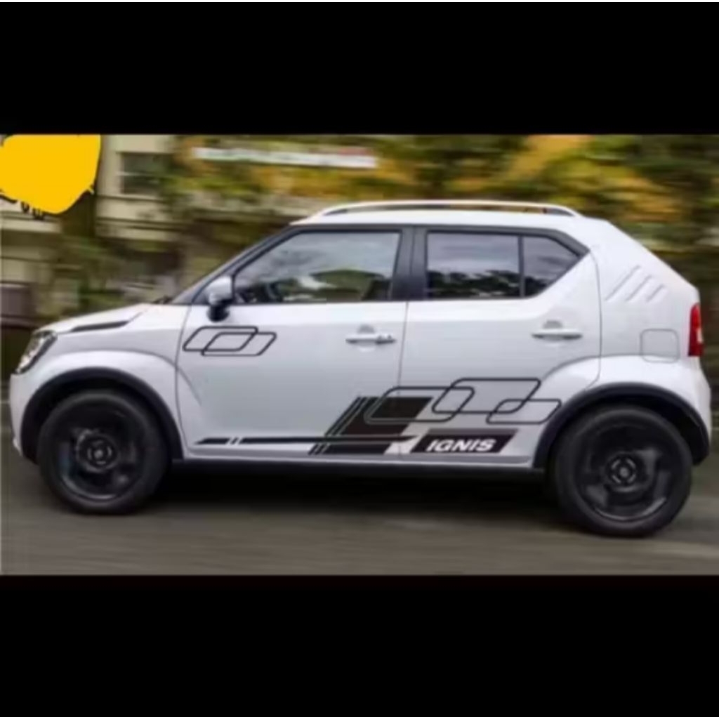 Sticker mobil Ignis stiker list universal mobil Ignis stiker variasi body mobil Ignis keren