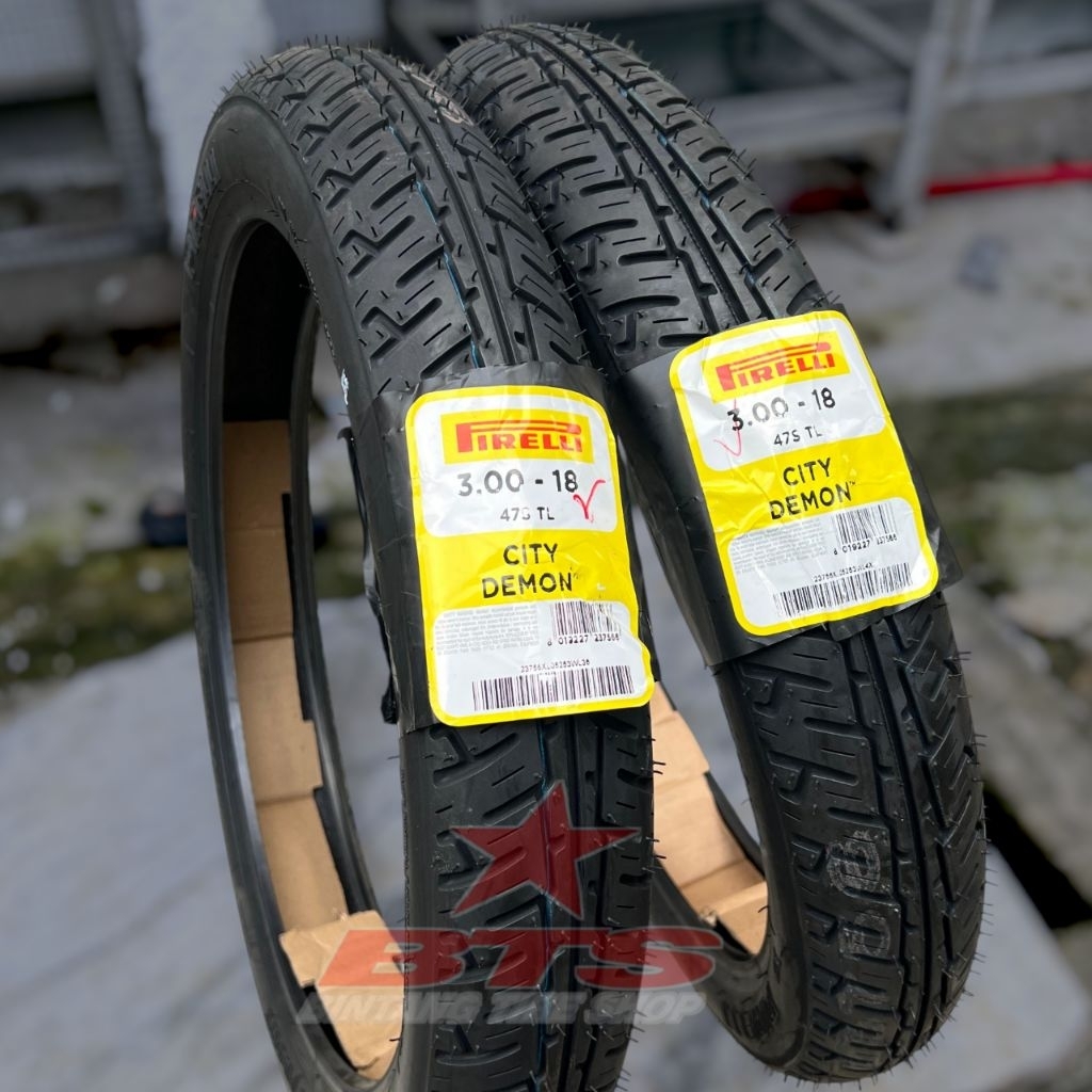 Ban Pirelli City Demon 300-18 Ban Motor RX king Series Ring 18 Tubles Made In BRAZIL
