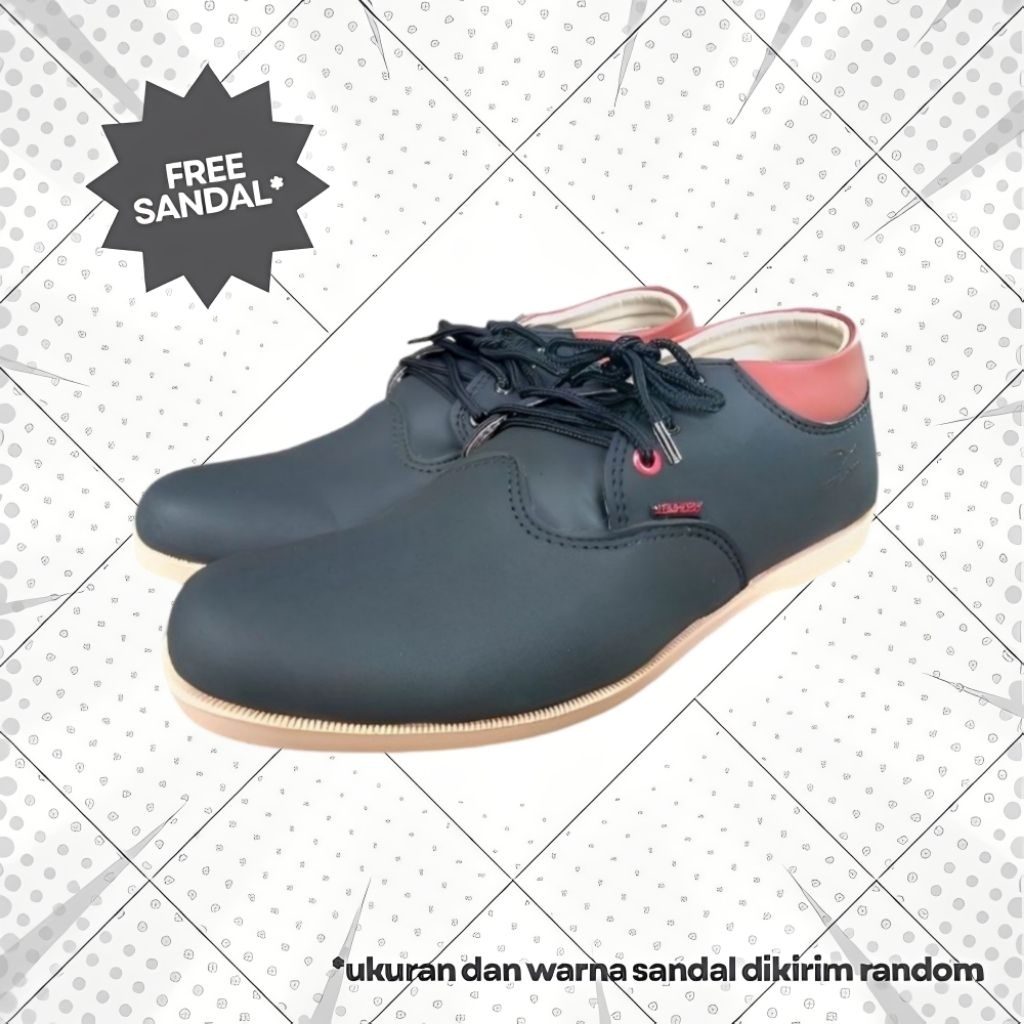 Sepatu Pria Original Redknot Revo Black - Size 43